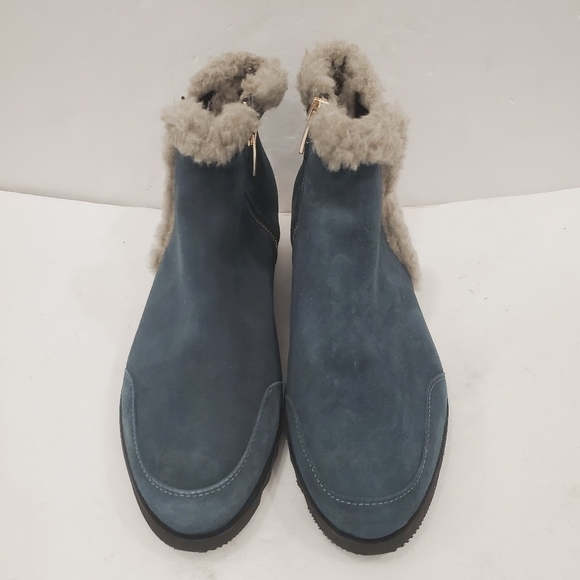 NEW Ron White Adaley Faux Shearling Trimmed Boot - Picture 2 of 6